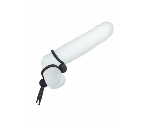 Alpha Liquid Silicone Dual Lasso Adjustable Support System Black