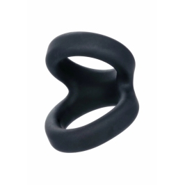 Alpha Liquid Silicone Snug Tugger Ergonomic Support Ring Black Alpha Liquid Silicone Snug Tugger Ergonomic Support Ring Black