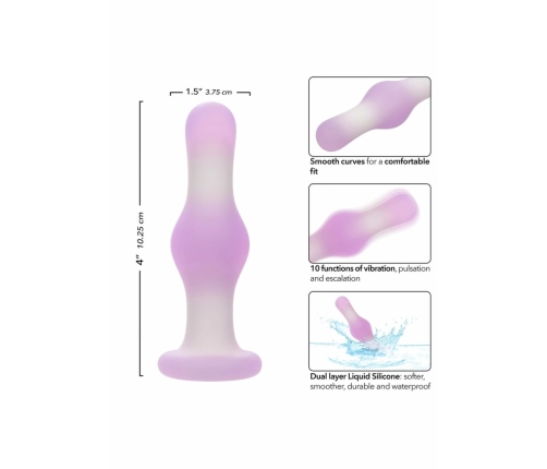 Lavender Haze Bulb Probe Silicone Intimate Massager 10-Function Violet