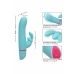 Love Bunny Rotating Bunny Dual-Action Massager, 12 Modes, Pink