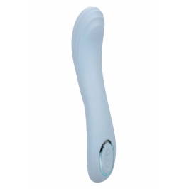 Azure Collection Contoured G Vibrating Massager, 12 Modes, Blue Azure Collection Contoured G Vibrating Massager, 12 Modes, Blue