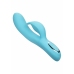 Azure Collection Bunny G Dual Motor Silicone Massager Waterproof