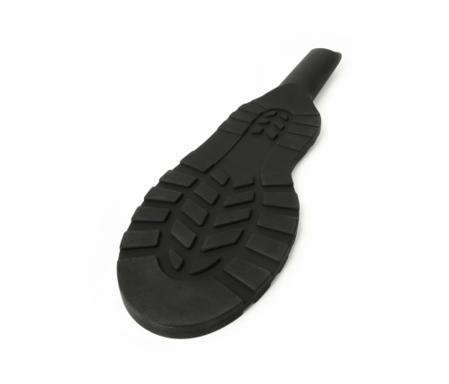 Dirty Footprint Silicone Paddle - Textured Shoe-Sole Design, Flexible Grip