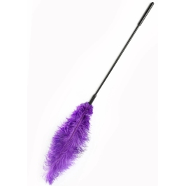 HIDDEN DESIRE Double Feather Tickler Black - Dual-Ended Sensory Tool HIDDEN DESIRE Double Feather Tickler Black - Dual-Ended Sensory Tool