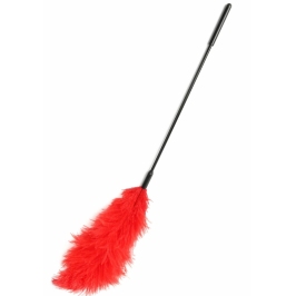 EXTREME by HIDDEN DESIRE Double Feather Tickler Black - Dual-Ended Accessory EXTREME by HIDDEN DESIRE Double Feather Tickler Black - Dual-Ended Accessory