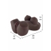 HIDDEN DESIRE Bangers Ebony Goddess Intimate Machine 2.5kg TPE Black