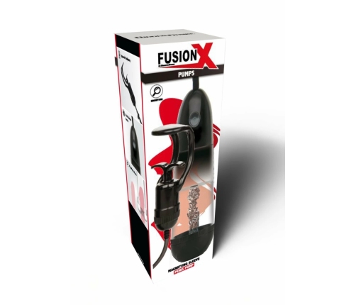 HIDDEN DESIRE FUSION X Magnifying Sleeve Pump Transparent 8713221836175