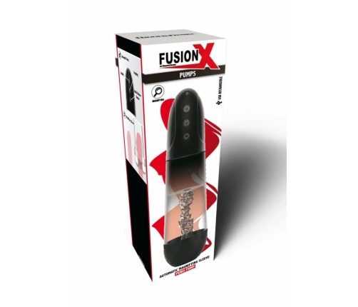 HIDDEN DESIRE Fusion X Automatic Magnifying System, Transparent, Large