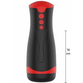 HIDDEN DESIRE Fusion X Deep Squeeze Intimate Machine Vibrating Black