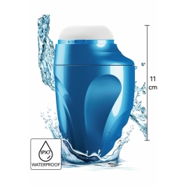 HIDDEN DESIRE Fusion X Aqua Bubble Intimate Machine Blue