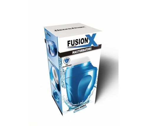 HIDDEN DESIRE Fusion X Aqua Bubble Intimate Machine Blue