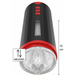 Hidden Desire Fusion X Milking Master Intimate Machine, USB, IPX6, Black