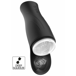 Deep Squeeze Nutbuster Triple Intimate Machine, 5 Vibration Modes, Black Deep Squeeze Nutbuster Triple Intimate Machine, 5 Vibration Modes, Black
