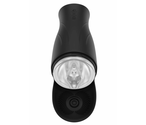 Deep Squeeze Nutbuster Triple Intimate Machine, 5 Vibration Modes, Black