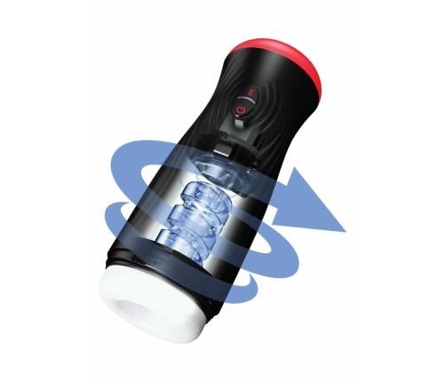 HIDDEN DESIRE Fusion X Vortex Thrust Intimate Machine, Rotating, USB, IPX6