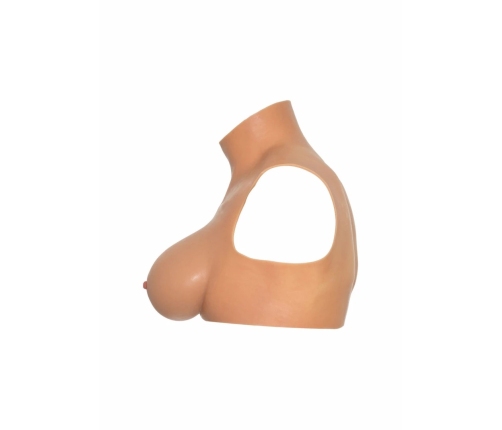 ALTER EGO Wearable Breasts Crop Top D Cup Silicone High Neck