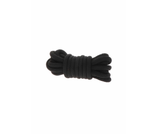 Bondage Rope 3 Meter - Durable Polypropylene, Soft Surface, Black
