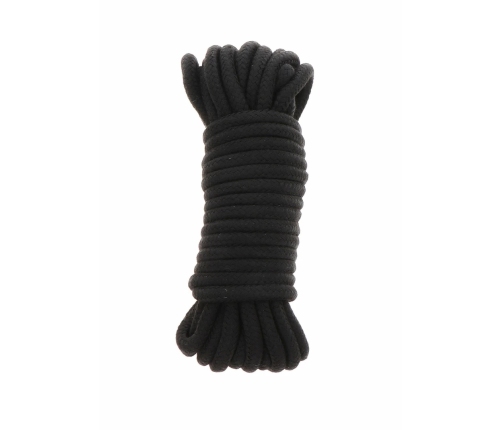 Bondage Rope 3 Meter - Durable Polypropylene, Soft Surface, Black