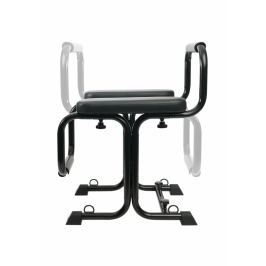 Bangers Bondage Seat with 8 Attachment Points, Padded Armrests, Black Bangers Bondage Seat with 8 Attachment Points, Padded Armrests, Black
