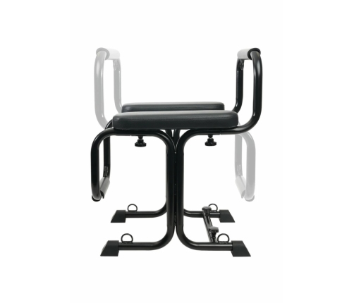 Bangers Bondage Seat with 8 Attachment Points, Padded Armrests, Black