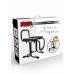 Bangers Bondage Seat with 8 Attachment Points, Padded Armrests, Black