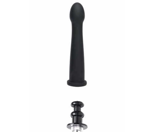Bangers Smooth Dong Easy-Lock 19 cm Silicone Attachment Black