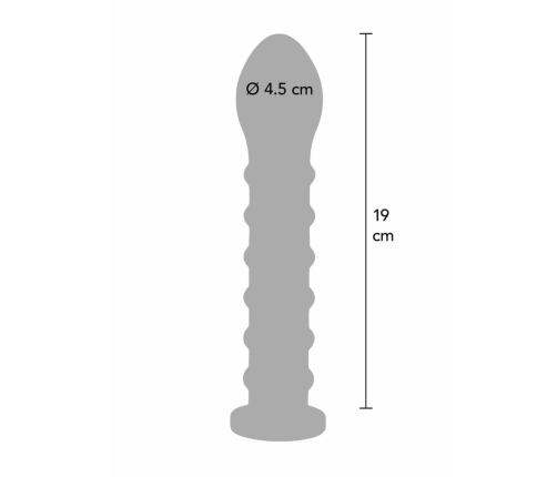 Bangers Easy-Lock Ribbed Model 19 cm Silicone, Universal System