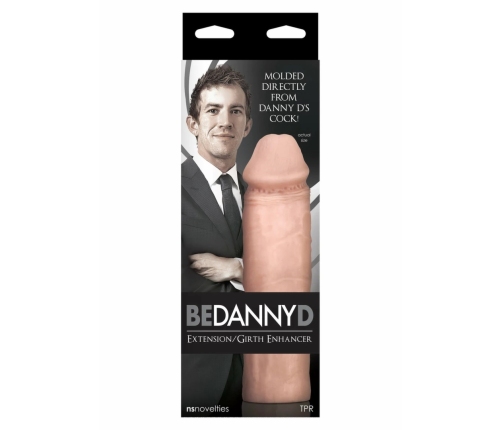 Be Danny D Extension Enhancer TPR Anatomical Sleeve Transparent