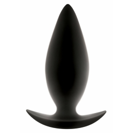 Renegade Spades Medium Silicone Plug - Ergonomic Black Design