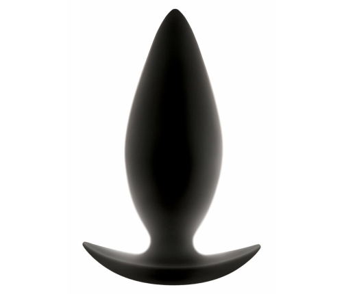 Renegade Spades Medium Silicone Plug - Ergonomic Black Design