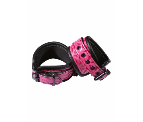 Sportsheets Wrist Cuffs Adjustable Vinyl-Neoprene Black Restraints
