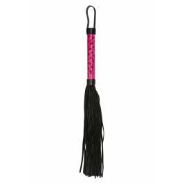 Sportsheets Whip Vinyl & Leather Black - Flexible Impact Tool