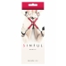 Sinful Hogtie Adjustable Restraint System, Vinyl & Neoprene, Black