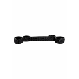 NS Novelties Sinful Soft Spreader Bar with Neoprene Padding Black