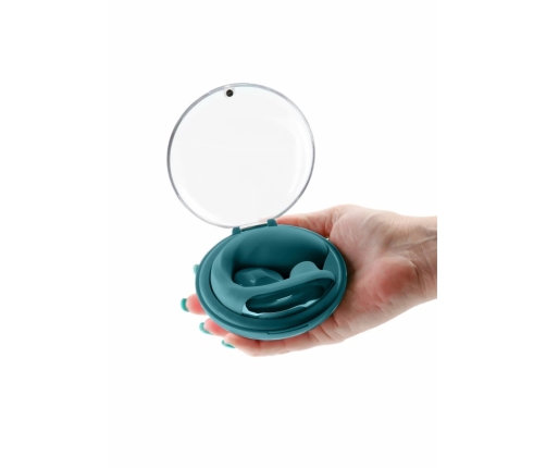 Desire Euphoria Dual-Ended Air-Pulse & Vibration Massager, Silicone