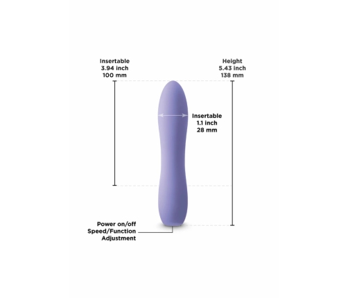 INYA Ruse Compact Rechargeable Silicone Device, 10 Modes, Pink