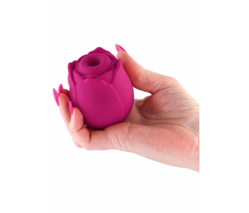 The Vibrating Rose Intimate Silicone Massager, Rechargeable, Waterproof