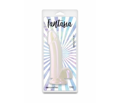 Fantasia Smooth 5 inch Flexible TPE Intimate Device Silver