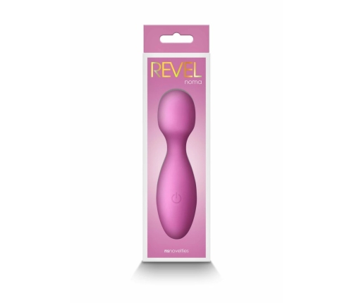 Revel Noma Compact Rechargeable Silicone Wand, Water Resistant