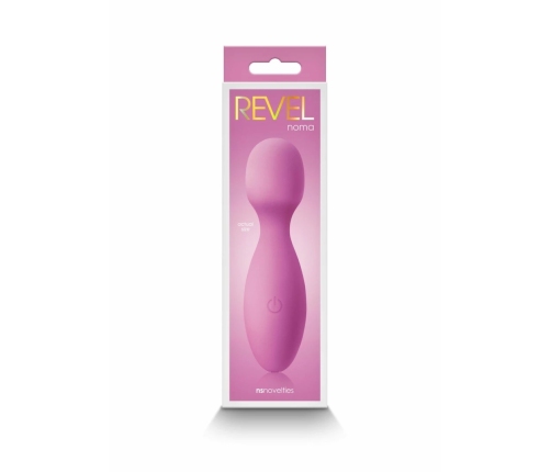 Revel Noma Compact Rechargeable Silicone Wand, Water Resistant