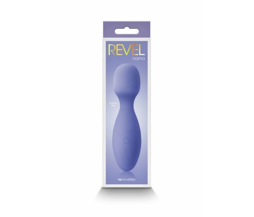 Revel Noma Compact Rechargeable Silicone Wand, Water Resistant