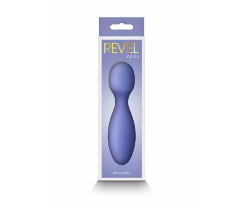Revel Noma Compact Rechargeable Silicone Wand, Water Resistant