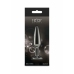 nsnovelties Tapered Plug Medium Chrome-Plated Aluminum Plug