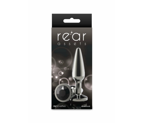 nsnovelties Tapered Plug Medium Chrome-Plated Aluminum Plug