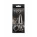 nsnovelties Tapered Plug Medium Chrome-Plated Aluminum Plug