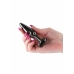 nsnovelties Tapered Plug Medium Chrome-Plated Aluminum Plug