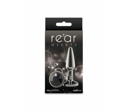 nsnovelties Tapered Plug Small Chrome-Plated Aluminum Intimate Accessory