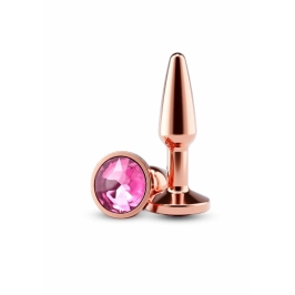 nsnovelties Tapered Plug Small Chrome-Plated Aluminum Compact Model