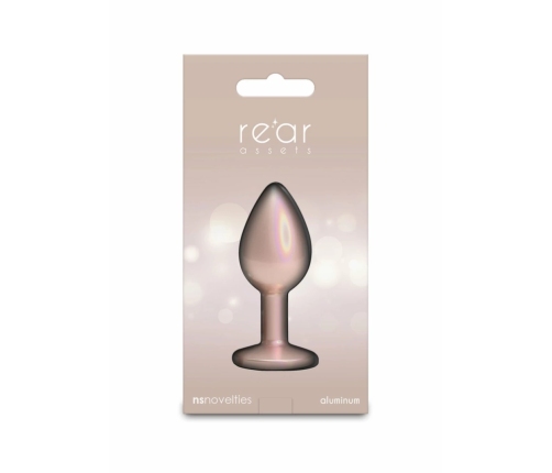 Blush Iridescent Plug Small Chrome-Plated Trainer, Compact Size