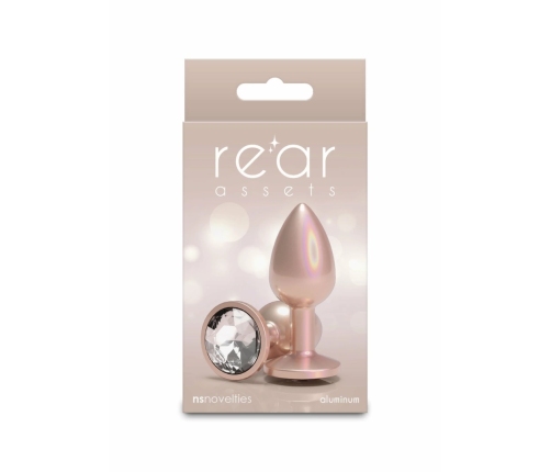 Blush Iridescent Plug Small Chrome-Plated Trainer, Compact Size